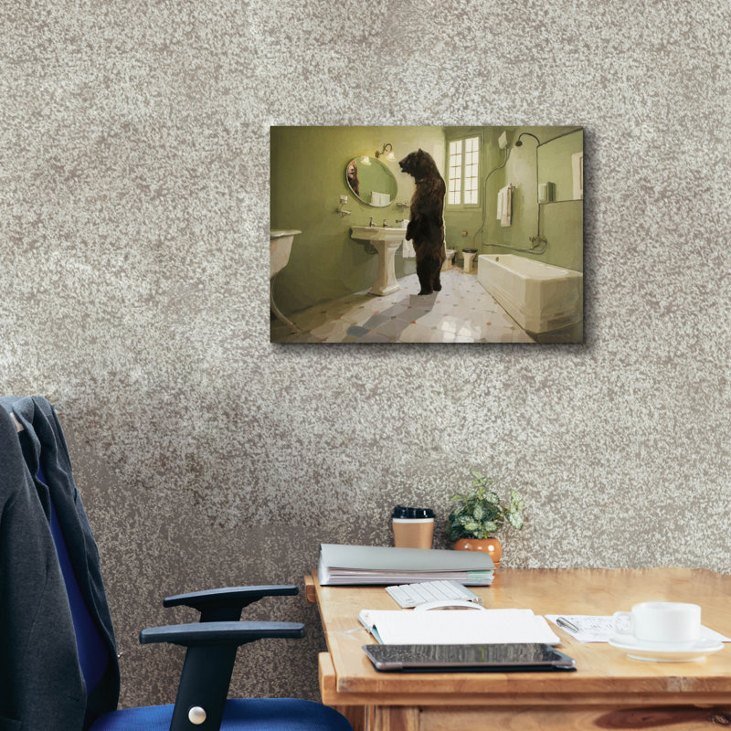  'The Houseguest' by Keith Thomson Canvas Wall Art, 26" x 18", 18" H x 26" W