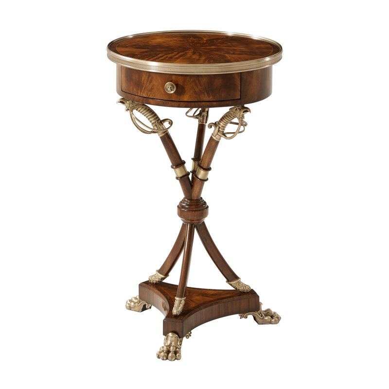 Althorp Living History Tray Top End Table with Storage