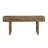 Console cachée en bois massif 84 po