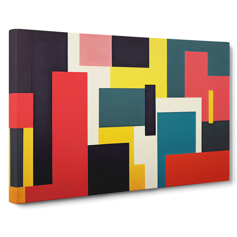 Bauhaus Abstract Vol.6 - Wrapped Canvas Print, 35cm H x 50cm W x 3cm D