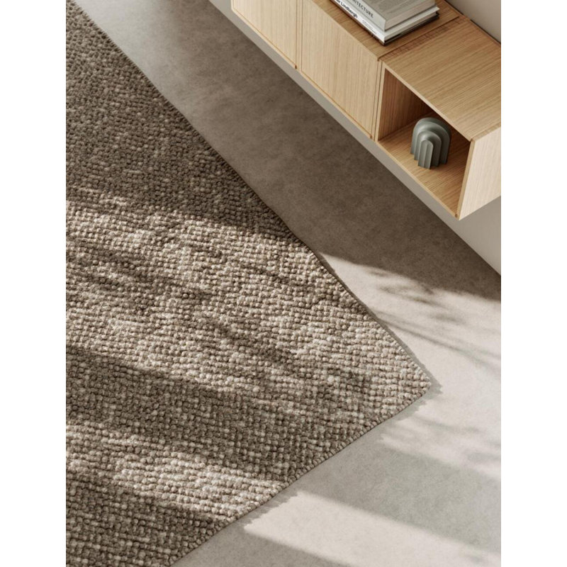Brown Tact Rug, Rectangle 2'9" x 4'5"