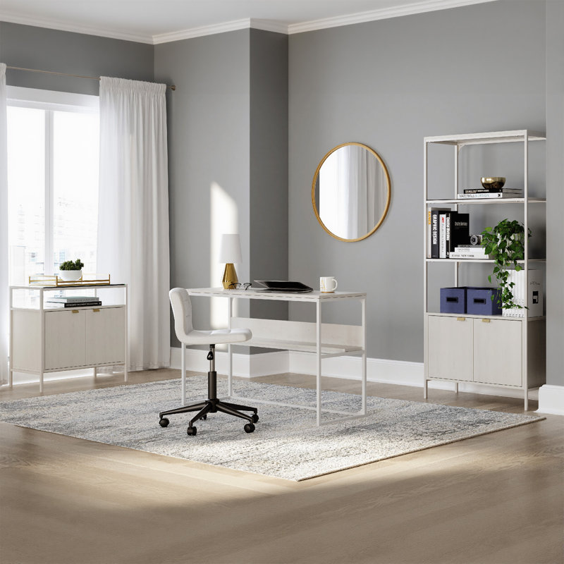 Filomena Steel Writing Desk