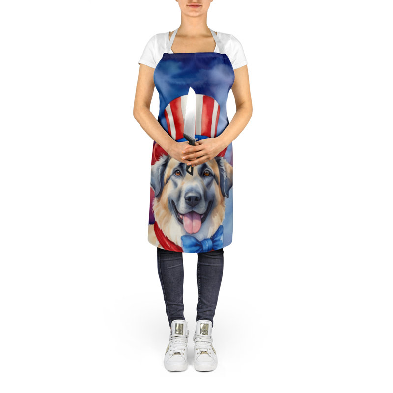 Patriotic American Apron, Anatolian Shepherd