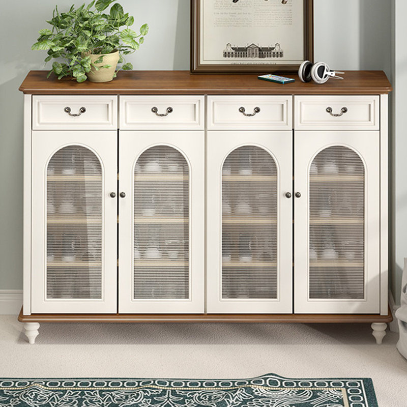 Classic American style storage shoe cabinet