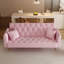 Canapé-lit 71 po convertible, canapé-lit en velours American Retro pour petits salons, chambres et bureaux-809606963