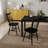 Modern Farmhouse Dining Set - Solid Wood Table & Windsor Chairs - 3/5/7 Piece Kitchen Set In Multiple Finishes-120494343-120494344-120494340