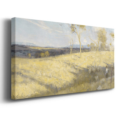 Série paysage - DCCDXCIX - Toile tendue avec châssis tendue, prête à être accrochée
