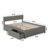 Bueno Park Solid Wood Platform Bed with Footboard and Under Bed Drawers-558082740-558082738