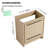 30'' Single Bathroom Vanity Base Only