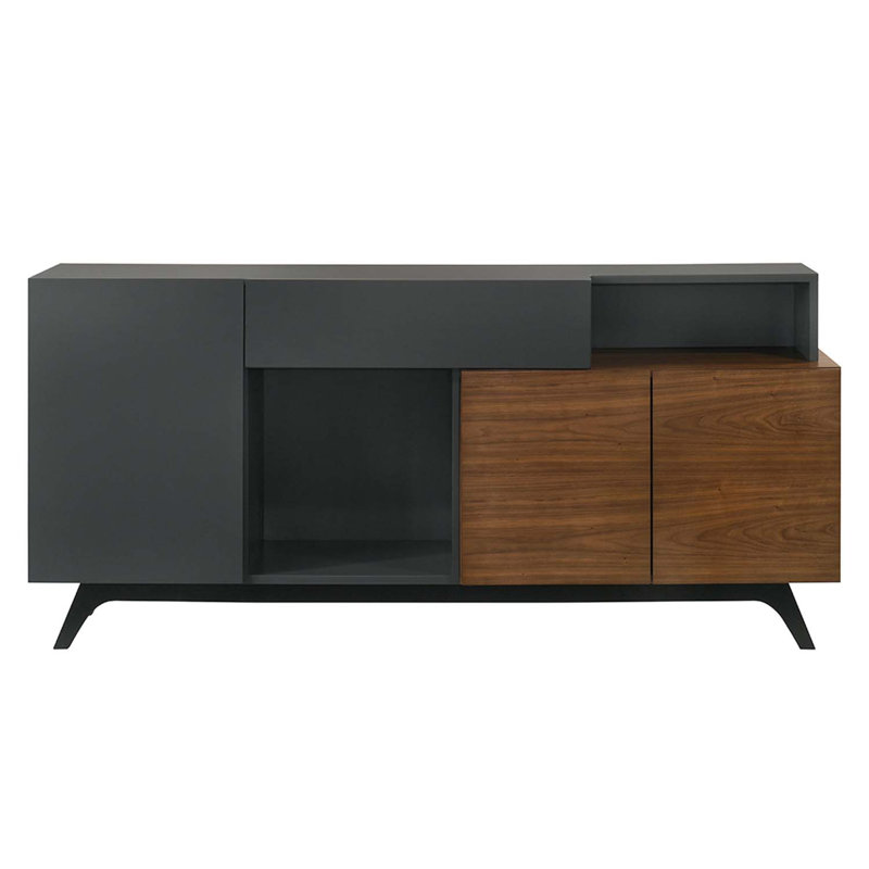 Destin 67" Server, Walnut Finish