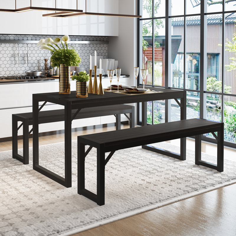 Ezzah 3 - Piece Dining Set