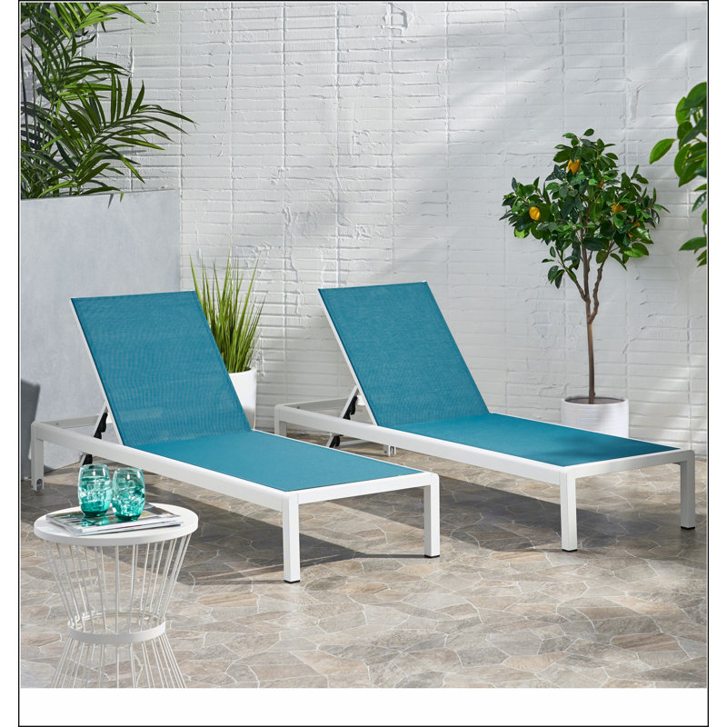 CHAISE CAPE CORAL KD CHAISE, Bleu