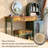 48.43"Green Minimalist Solid Wood Dressing Table