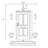 Boto 2 - Light LED Outdoor Hanging Lantern Outdoor Lighting-1119059887