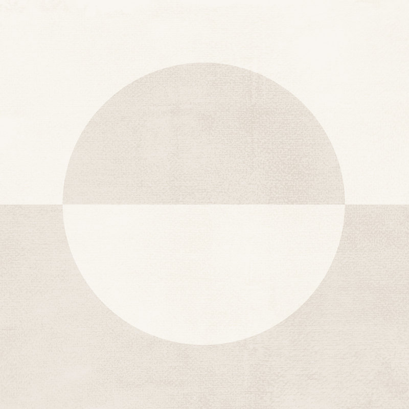 " Round " Mixed Media Print, 36" H x 36" W