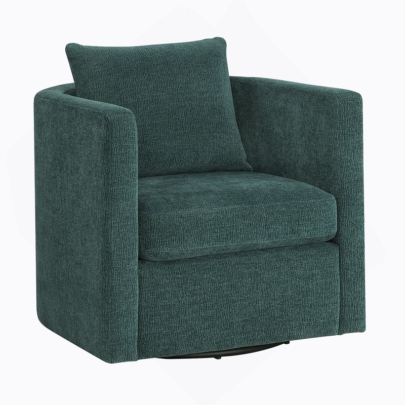 Fauteuil demi-tonneau Peacock, Vert clair