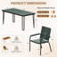 Ensemble de 2 chaises d'extérieur en polystyrène-702745170