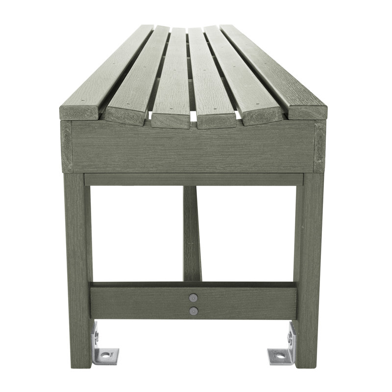 Banc de pique-nique en plastique Elyse, Eucalyptus