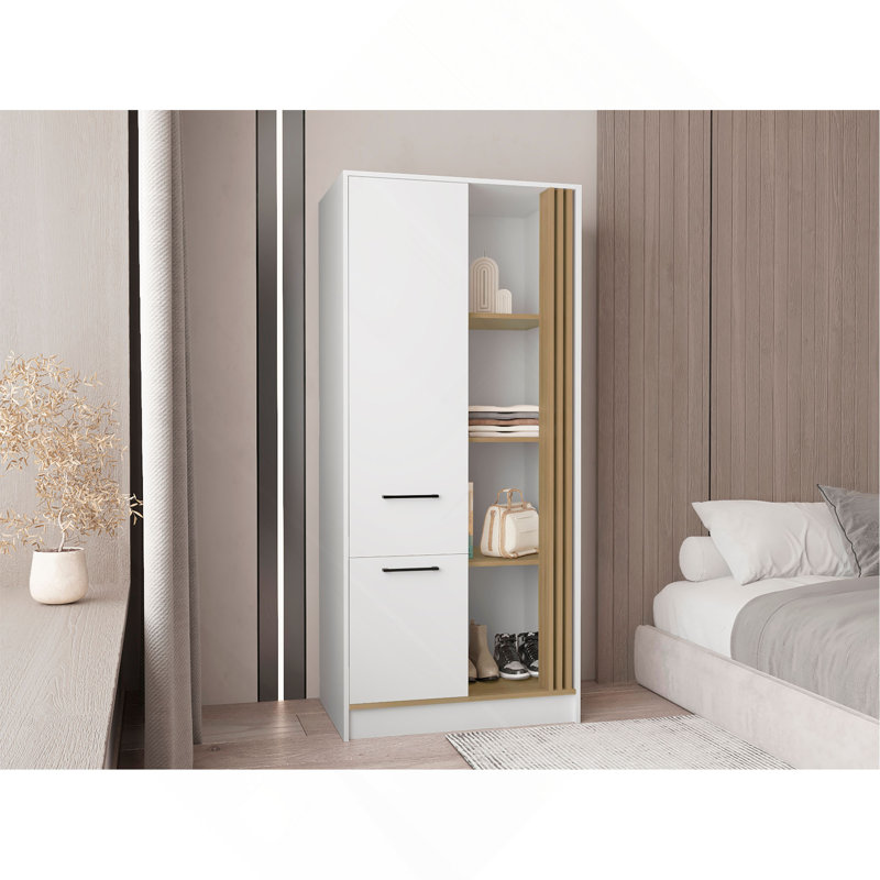 Armoire Vance avec une porte pour le rangement intérieur