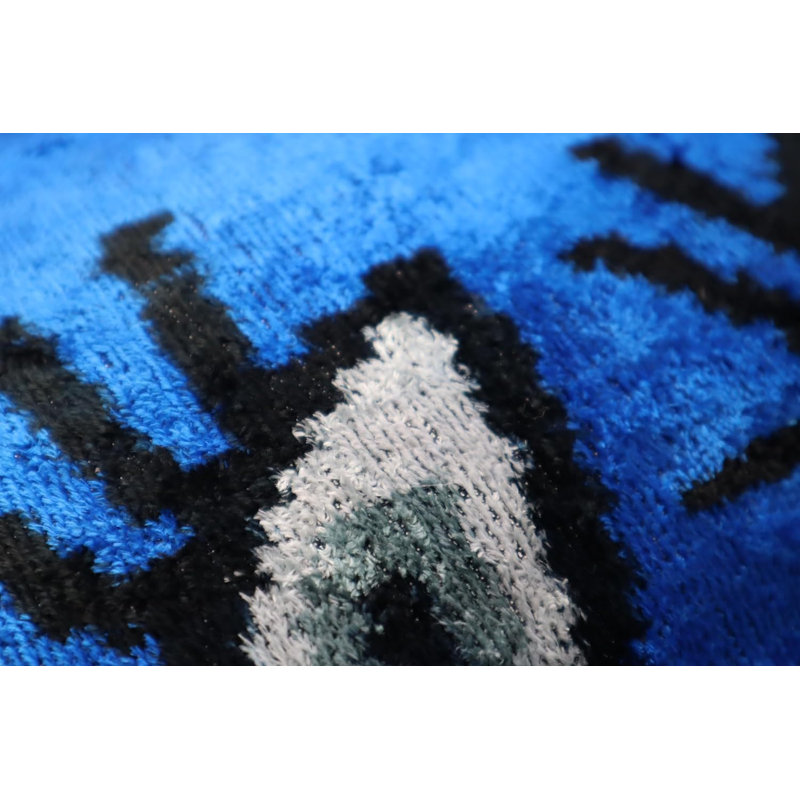 Velvet Rectangular Pillow Cover & Insert, Blue
