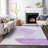 Premium Machine Washable Prisco Purple Rug-1932355898