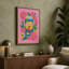 Cheerful Garden Friend Modern - Print-136775299-136775303