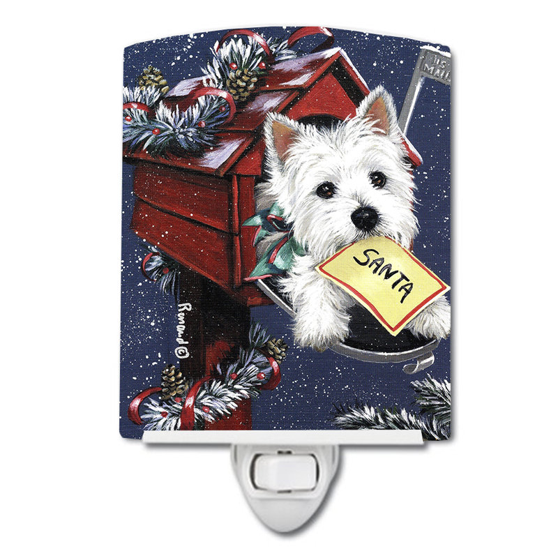 Veilleuse Boxer, Westie, liste de Zoé