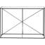 Butoves 120cm Glass Top Console Table