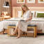 4 Pair Shoe Storage Bench