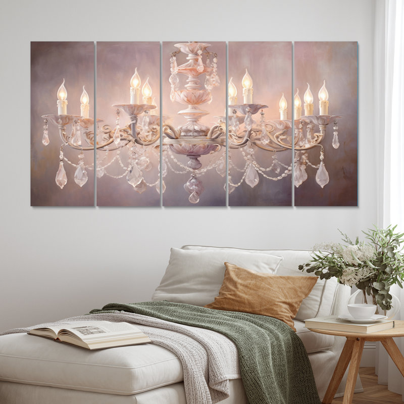 Lustre Serene Lustre II sur toile, 5 pièces