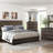 Two-Tone 2-Drawers Nightstand With Modern Industrial Design, Durable And Stylish Bedroom Furniture