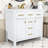Voronica Wood Single Bathroom Vanity Cabinet with Ceramic Basin Sink and Multi-Functional Storage-300257364