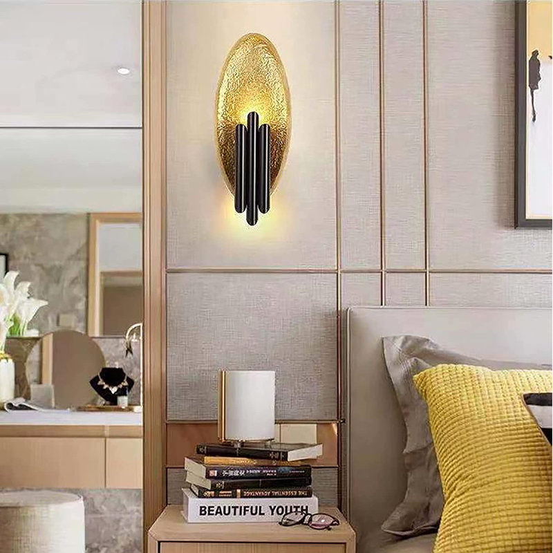Adelaide - Luxury Modern Gold Wall Light – Retro Metal Tube Wall Sconce with G9 Bulb, Creative Iron Base for Loft, Coffee Bar, Living Room, Dining Room, Aisle & Stairs
