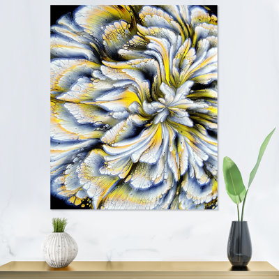 Œuvre d'art moderne sur toile