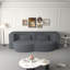 Canapé-lit moderne avec 2 coussins, canapé-lit convertible en tissu rembourré de mousse, matelas pliant double de 15 po pour le salon, lit d'invité, salle de jeux, sans assemblage requis, gris-1983156802
