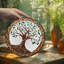 Vitrail pour fenêtre Celtic Tree Of Life-129206289