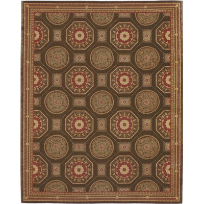 Hand Knotted Wool Geometric Area Rug