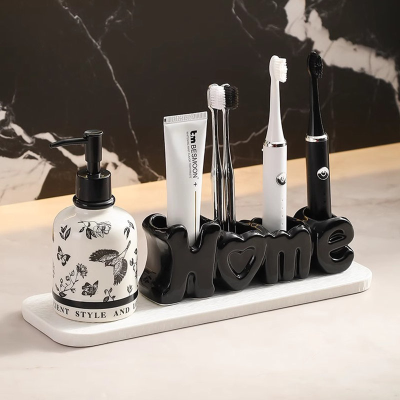 Bathroom Soap Dispenser Set