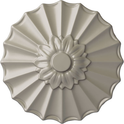 Médaillon de plafond l 9 po x P 1,375 po Shakuras