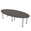 Table de conférence ovale 6 pieds avec pieds-91327628-107245398-118013997