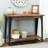 Solano 40'' Farmhouse Brown Wood Console Table