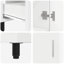 60cm Bathroom Vanity Base Only-1932986734