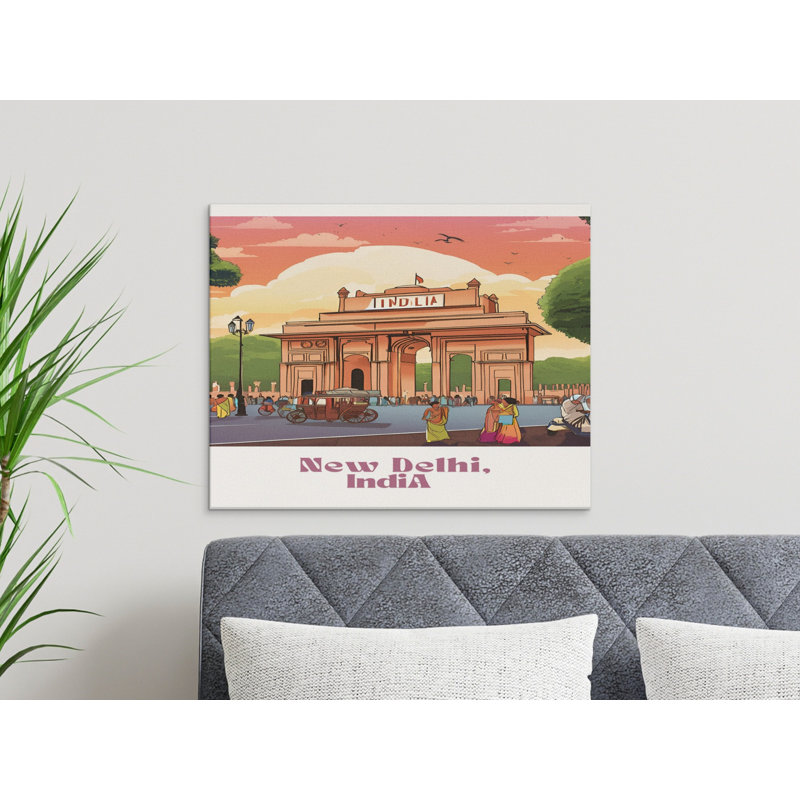 Oberlander Wrapped Canvas Print Set, 40x20