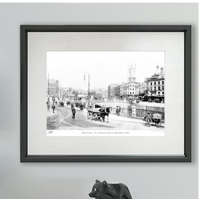 Bristol, St Augustine - Single Picture Frame Print