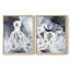 Encre Octopus I - impression encadrée de qualité supérieure - prête à être accrochée - aucun clou requis - aucun clou requis-1005569932-1005569921