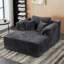 Chaise longue rembourrée, chaise longue d'intérieur pour le salon-1405428422