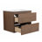 Wall-Mounted Bathroom Vanity With Ceramic Sink-1253267180