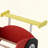 Race Car-Shaped Platform Bed With Wheels-2096486101