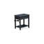 Table de bout rectangulaire avec tiroir pour chambre à coucher Denison, bleu marine-544612764
