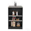 Îlot de cuisine avec 3 tablettes latérales-1865953188